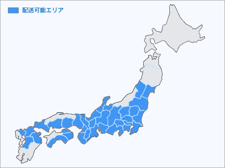 イナバ製品対応エリアマップ